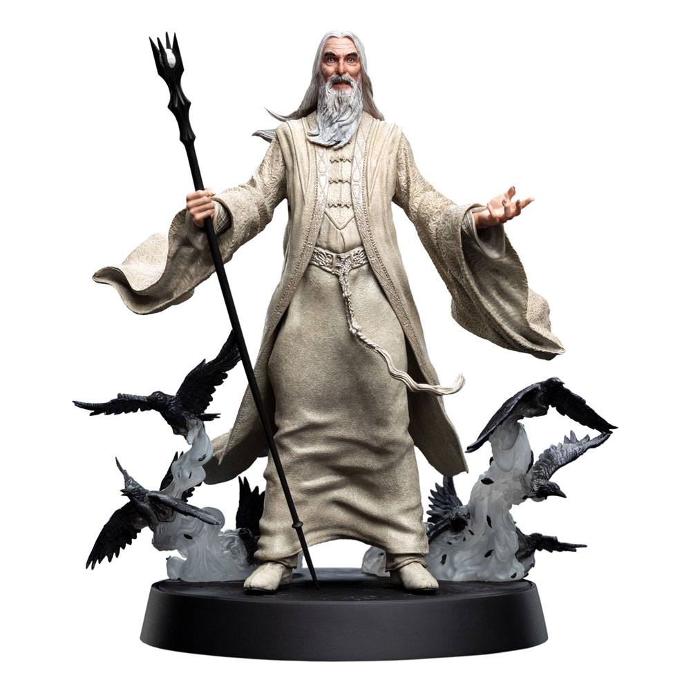 Estatua Saruman el Blanco El Señor de los Anillos Figures of Fandom PVC 26 cm