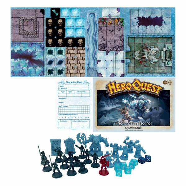 Expansión del Juego de Mesa The Frozen Horror HeroQuest Pack inglés - Collector4u.com