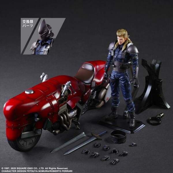 Figura & Vehículo Roche & Bike Final Fantasy VII Remake Play Arts Kai - Collector4u.com