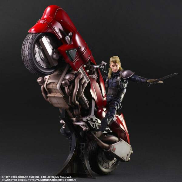 Figura & Vehículo Roche & Bike Final Fantasy VII Remake Play Arts Kai - Collector4u.com