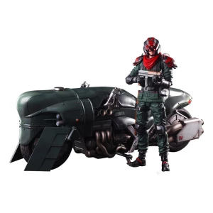 Figura Vehiculo Shinra Elite Security Officer Bike Final Fantasy Vii Remake Play Arts Kai