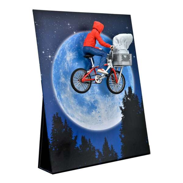 Figura Elliott and E T on Bicycle 13 cm E.T. El Extraterrestre - Collector4u.com