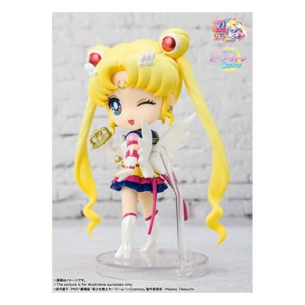 Figura Figuarts mini Eternal Sailor Moon Sailor Moon Cosmos 9 cm Bandai - Collector4u.com