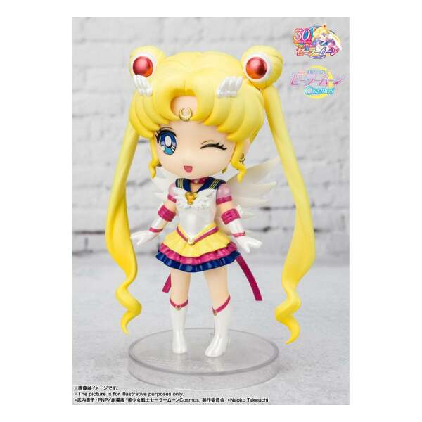 Figura Figuarts mini Eternal Sailor Moon Sailor Moon Cosmos 9 cm Bandai - Collector4u.com