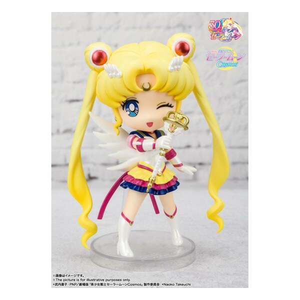 Figura Figuarts mini Eternal Sailor Moon Sailor Moon Cosmos 9 cm Bandai - Collector4u.com