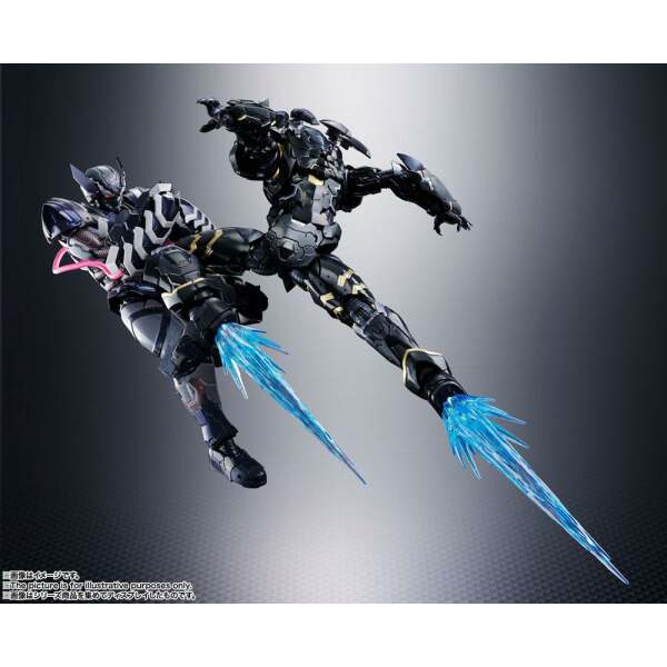 Figura S.H. Figuarts Venom Symbiote Wolverine Tech-On Avengers 16 cm Bandai - Collector4u.com