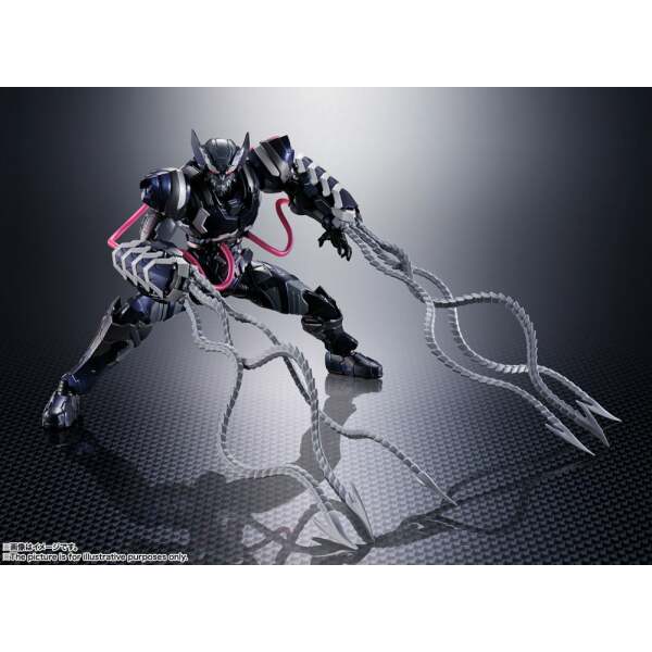 Figura S.H. Figuarts Venom Symbiote Wolverine Tech-On Avengers 16 cm Bandai - Collector4u.com