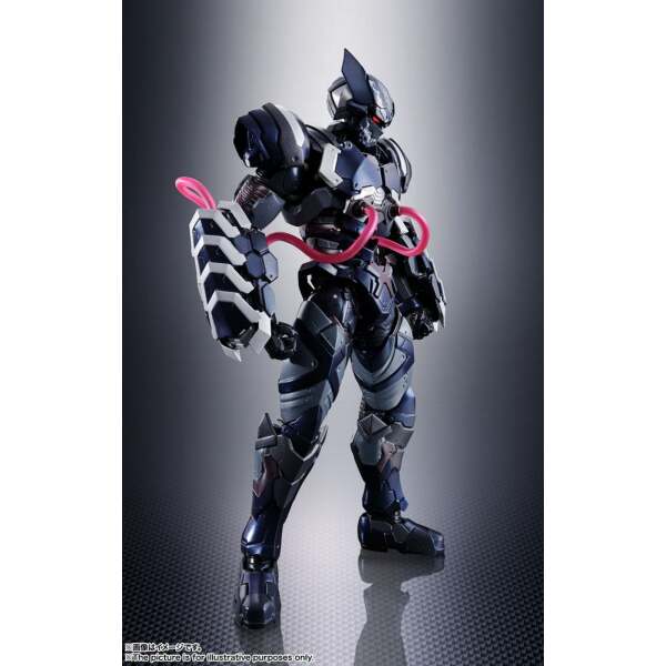 Figura S.H. Figuarts Venom Symbiote Wolverine Tech-On Avengers 16 cm Bandai - Collector4u.com