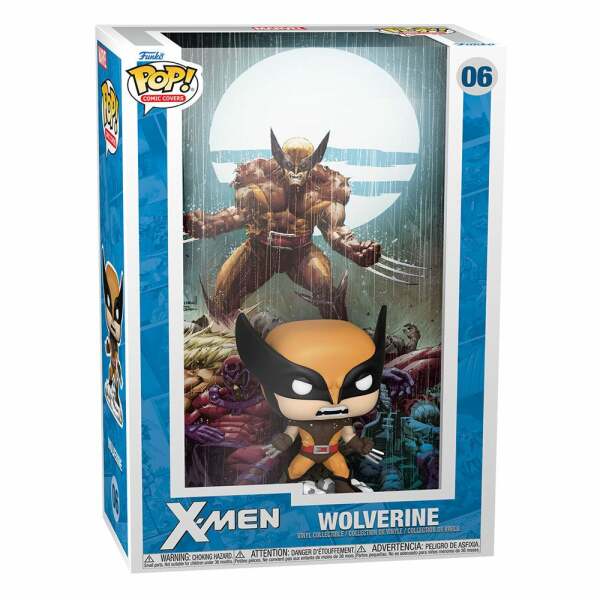 Funko Wolverine Marvel Comics POP! Comic Cover Vinyl Figura 9 cm - Collector4u.com