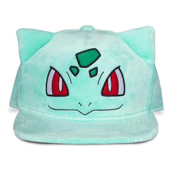 Gorra Peluche Snapback Bulbasaur Pokemon