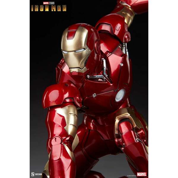 Iron Man Mark III 41 cm Iron Man Maquette - Collector4u.com