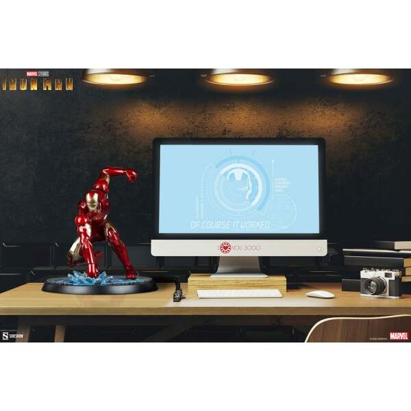 Iron Man Mark III 41 cm Iron Man Maquette - Collector4u.com