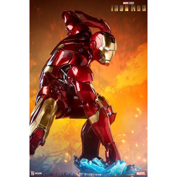 Iron Man Mark III 41 cm Iron Man Maquette - Collector4u.com