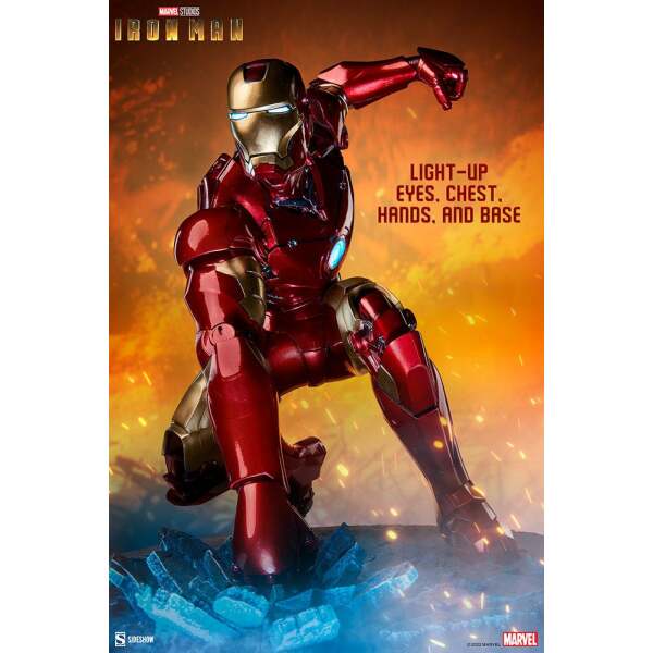 Iron Man Mark III 41 cm Iron Man Maquette - Collector4u.com