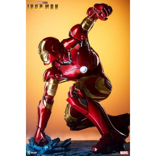 Iron Man Mark III 41 cm Iron Man Maquette - Collector4u.com