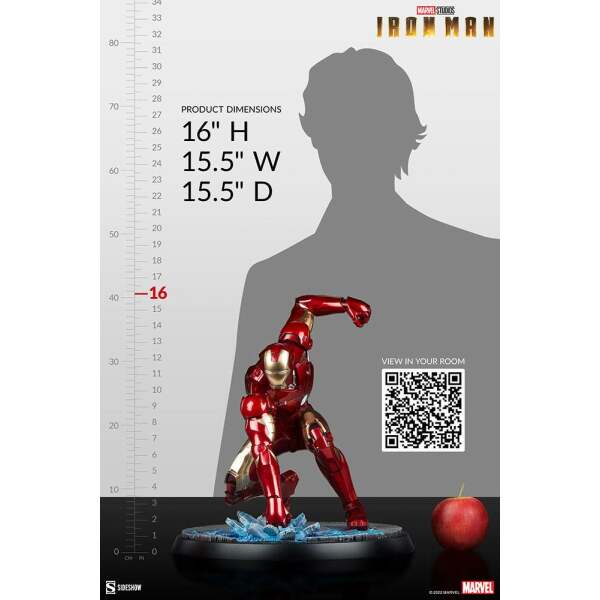 Iron Man Mark III 41 cm Iron Man Maquette - Collector4u.com