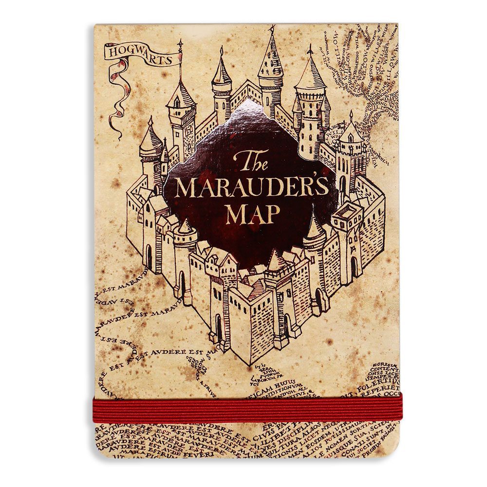 Mini Libreta Marauders Map Harry Potter