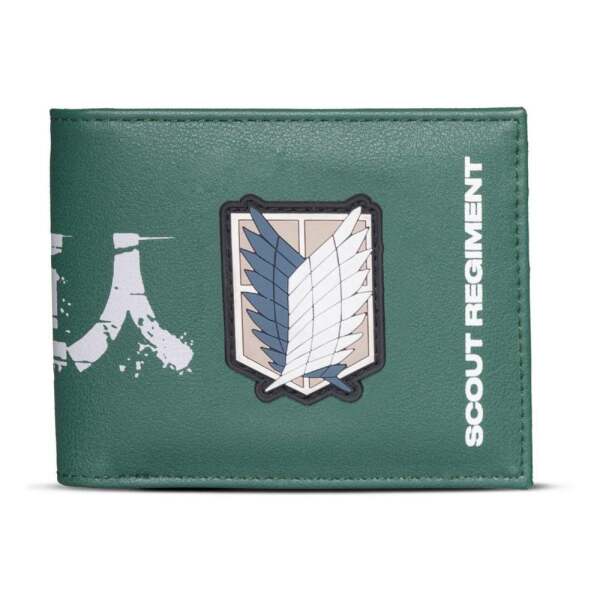 Monedero Bifold Graphic Patch Attack On Titan 2