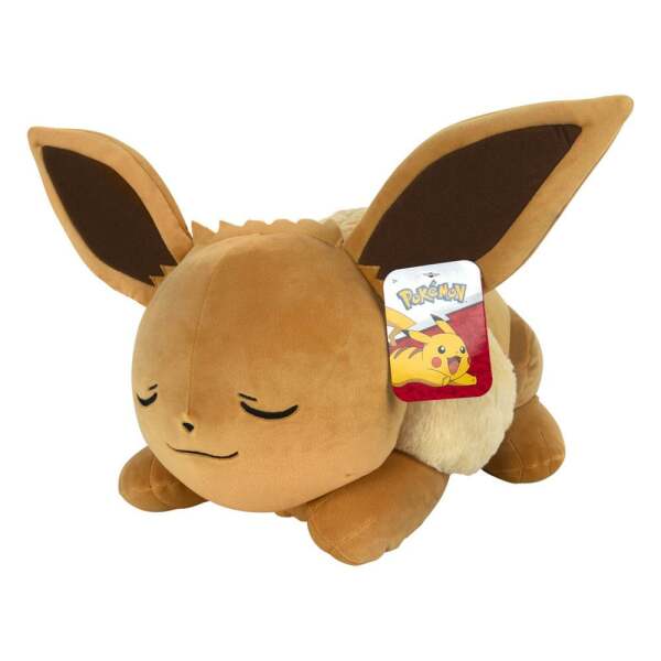 Peluche Eevee Dormido Pokemon 45 Cm