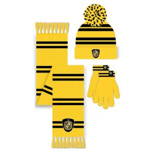 Set De Gorro Beanie Bufanda House Hufflepuff 165 Cm Harry Potter