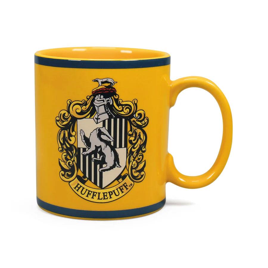 Taza Prancing Hufflepuff Crest Harry Potter