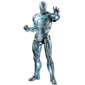Figura Diecast 1 6 Iron Man Mark Lxxxv Vengadores Endgame Holographic Version 2022 Toy Fair Exclusive 33 Cm