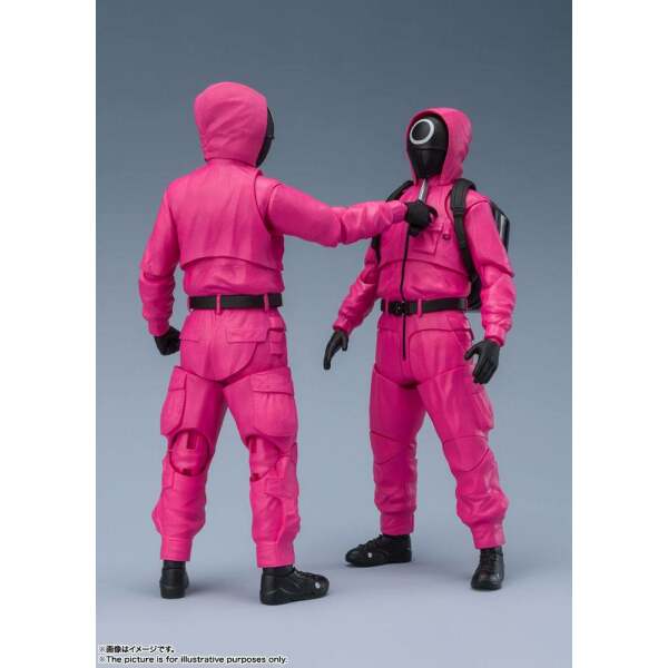 Figura Sh Figuarts Masked Worker Masked Manager Squid Game 14 Cm 5