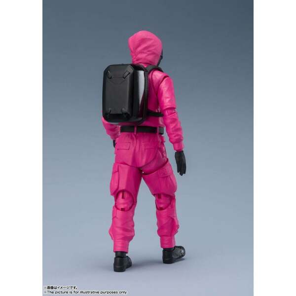 Figura Sh Figuarts Masked Worker Masked Manager Squid Game 14 Cm 6