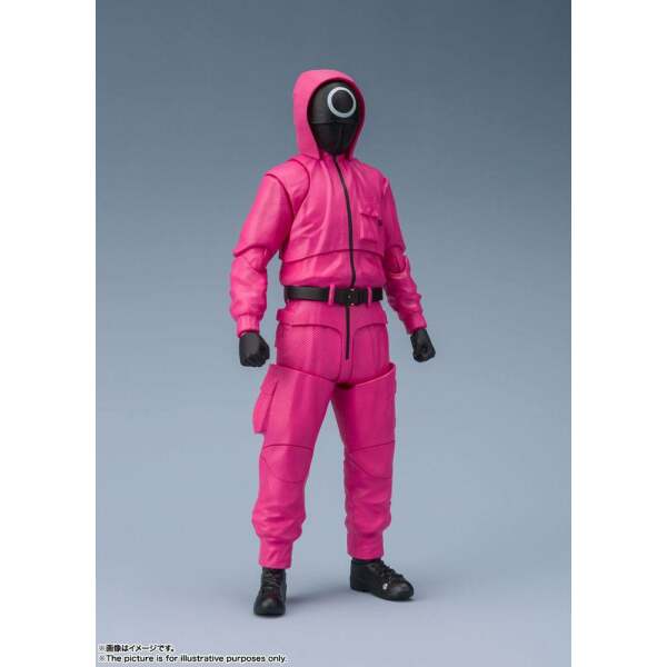 Figura Sh Figuarts Masked Worker Masked Manager Squid Game 14 Cm 8