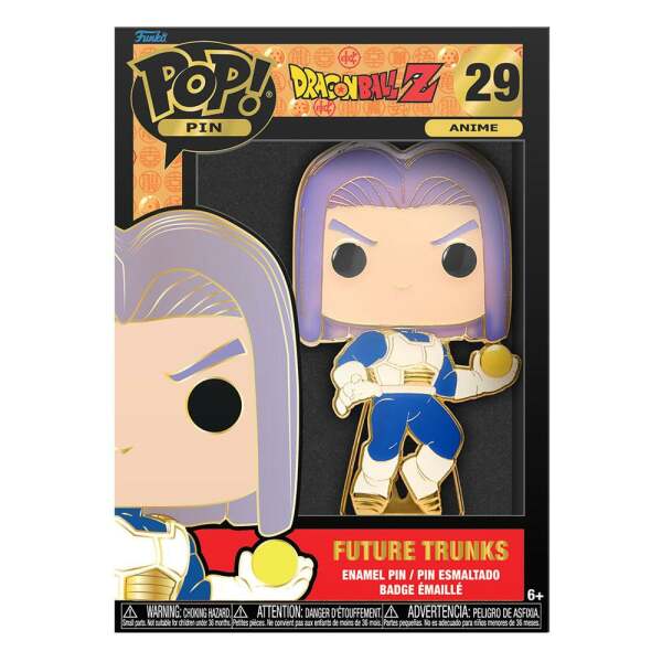 Pin Chapa esmaltada Future Trunks Dragon Ball Z POP! 10 cm - Collector4u.com