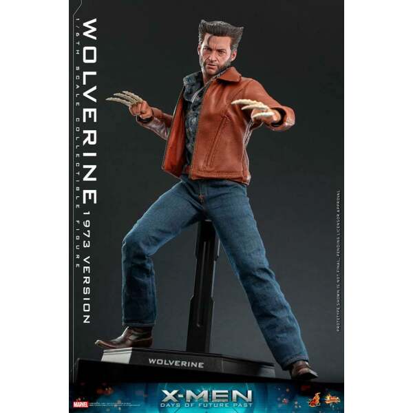 Figura Wolverine 1973 Version X-Men Días del futuro pasado Movie Masterpiece 1/6 30 cm - Collector4u.com