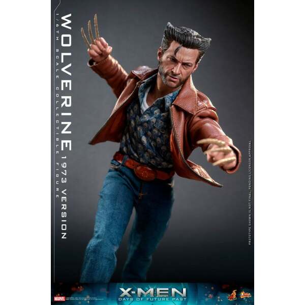 Figura Wolverine 1973 Version X-Men Días del futuro pasado Movie Masterpiece 1/6 30 cm - Collector4u.com