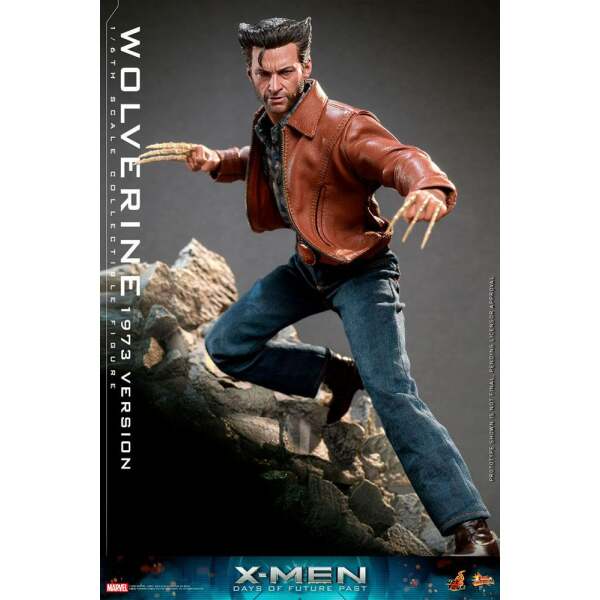 Figura Wolverine 1973 Version X-Men Días del futuro pasado Movie Masterpiece 1/6 30 cm - Collector4u.com