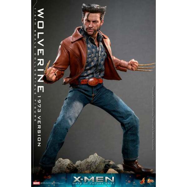 Figura Wolverine 1973 Version X-Men Días del futuro pasado Movie Masterpiece 1/6 30 cm - Collector4u.com