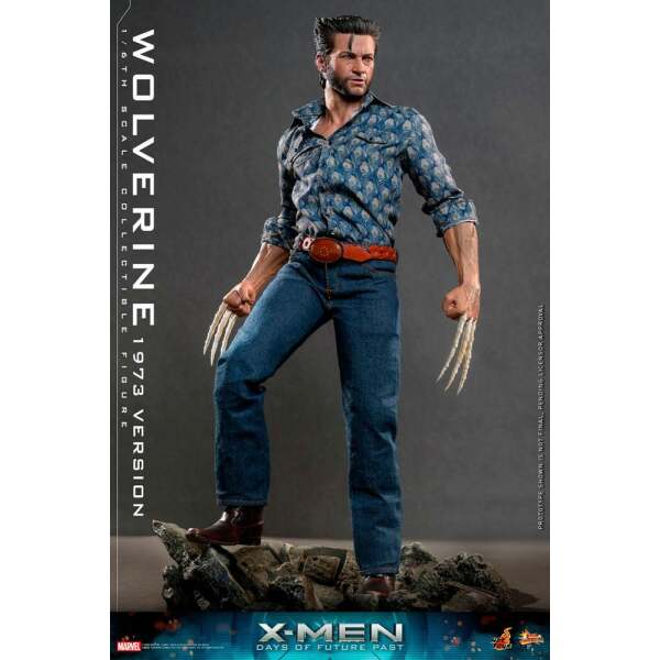 Figura Wolverine 1973 Version X-Men Días del futuro pasado Movie Masterpiece 1/6 30 cm - Collector4u.com