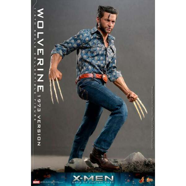 Figura Wolverine 1973 Version X-Men Días del futuro pasado Movie Masterpiece 1/6 30 cm - Collector4u.com