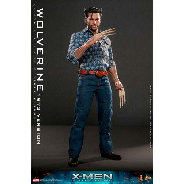 Figura Wolverine 1973 Version X-Men Días del futuro pasado Movie Masterpiece 1/6 30 cm - Collector4u.com