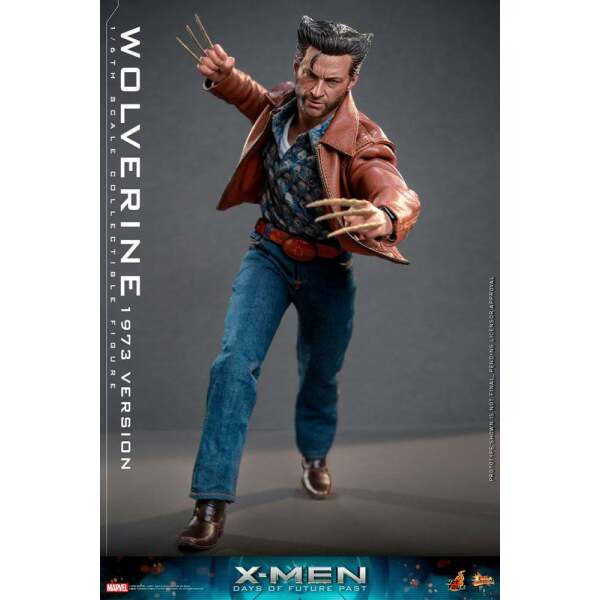 Figura Wolverine 1973 Version X-Men Días del futuro pasado Movie Masterpiece 1/6 30 cm - Collector4u.com