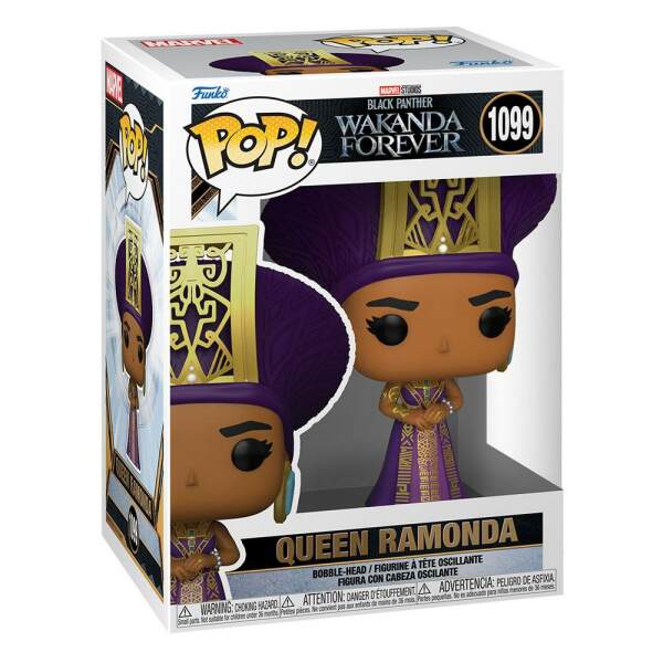 Funko Queen Ramonda Black Panther Wakanda Forever Figura POP! Marvel Vinyl 9 cm - Collector4u.com