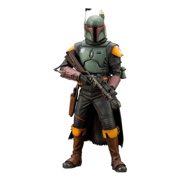 Estatua Boba Fett White Armor Star Wars: The Book of Boba Fett PVC ARTFX+ 1/10 Ver. 18 cm - Collector4u.com