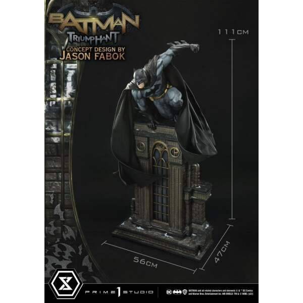 Estatua Batman Triumphant Concept Design By Jason Fabok Bonus Version DC Comics Museum Masterline 1/3 119 cm - Collector4u.com