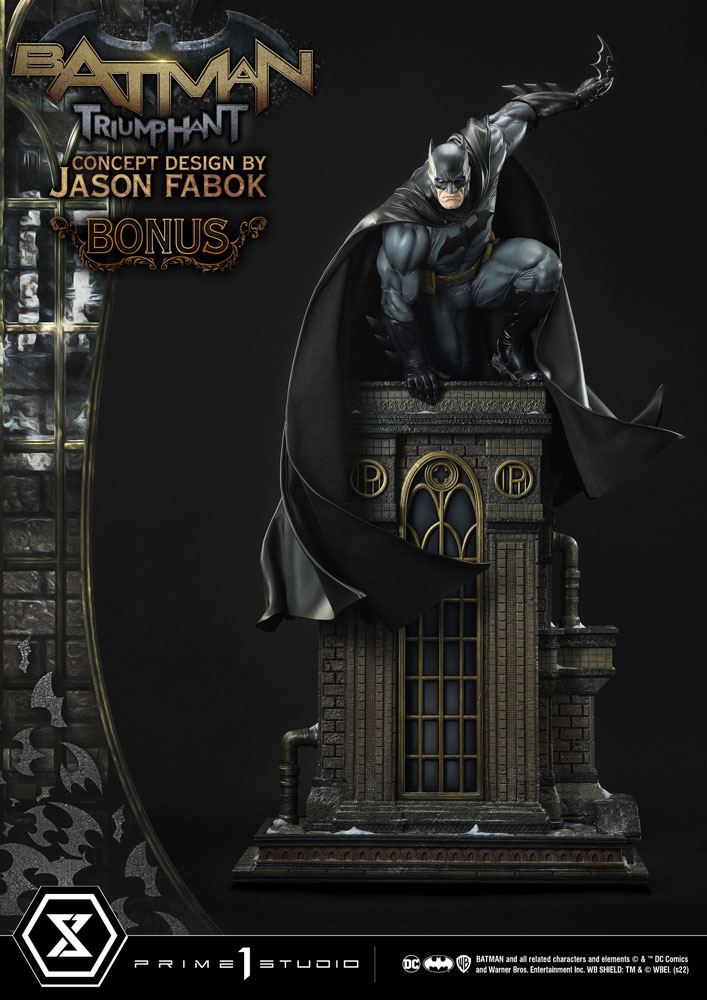 Estatua Batman Triumphant Concept Design By Jason Fabok Bonus Version DC Comics Museum Masterline 1/3 119 cm