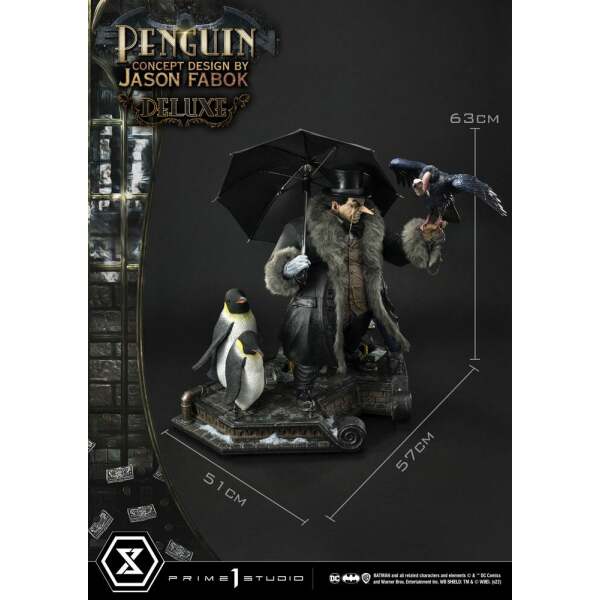 Estatua Penguin Concept Design By Jason Fabok Deluxe Bonus Version DC Comics Museum Masterline 1/3 63 cm - Collector4u.com