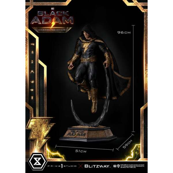 Estatua Black Adam Champion Edition Museum Masterline 1/3 96 cm - Collector4u.com