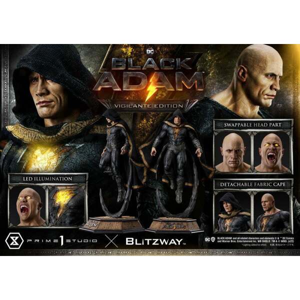 Estatua Black Adam Vigilante Edition Museum Masterline 1/3 96 cm - Collector4u.com