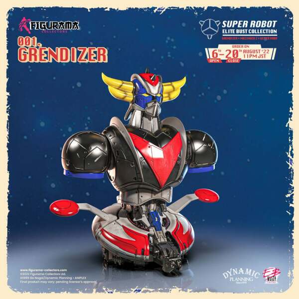 Busto Super Robot Elite 1/3 Grendizer UFO Robot Grendizer 26 cm - Collector4u.com