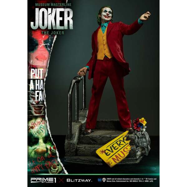 Estatua Museum Masterline 1/3 Joker The Joker Bonus Version 70 cm - Collector4u.com