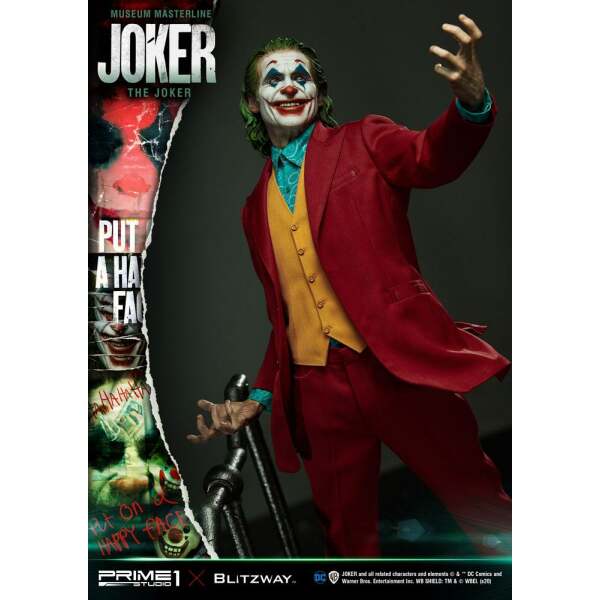 Estatua Museum Masterline 1/3 Joker The Joker Bonus Version 70 cm - Collector4u.com