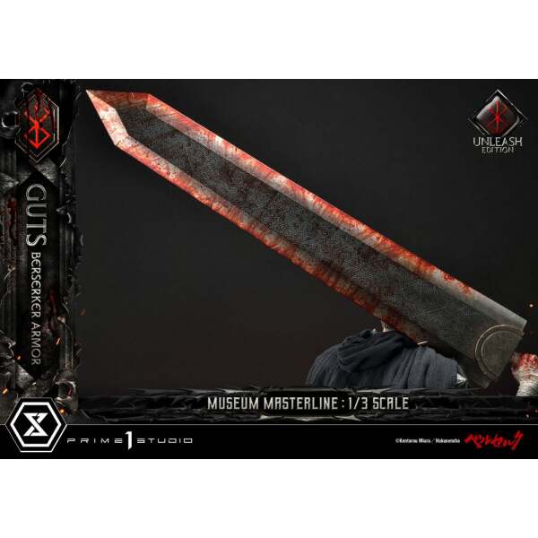 Estatua Guts Berserker Armor Berserk Museum Masterline 1/3 Unleash Edition 121 cm - Collector4u.com