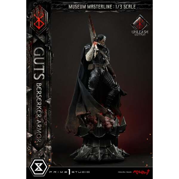 Estatua Guts Berserker Armor Berserk Museum Masterline 1/3 Unleash Edition 121 cm - Collector4u.com